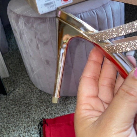 Renee 85 Glitter Louboutin - Picture 6 of 9